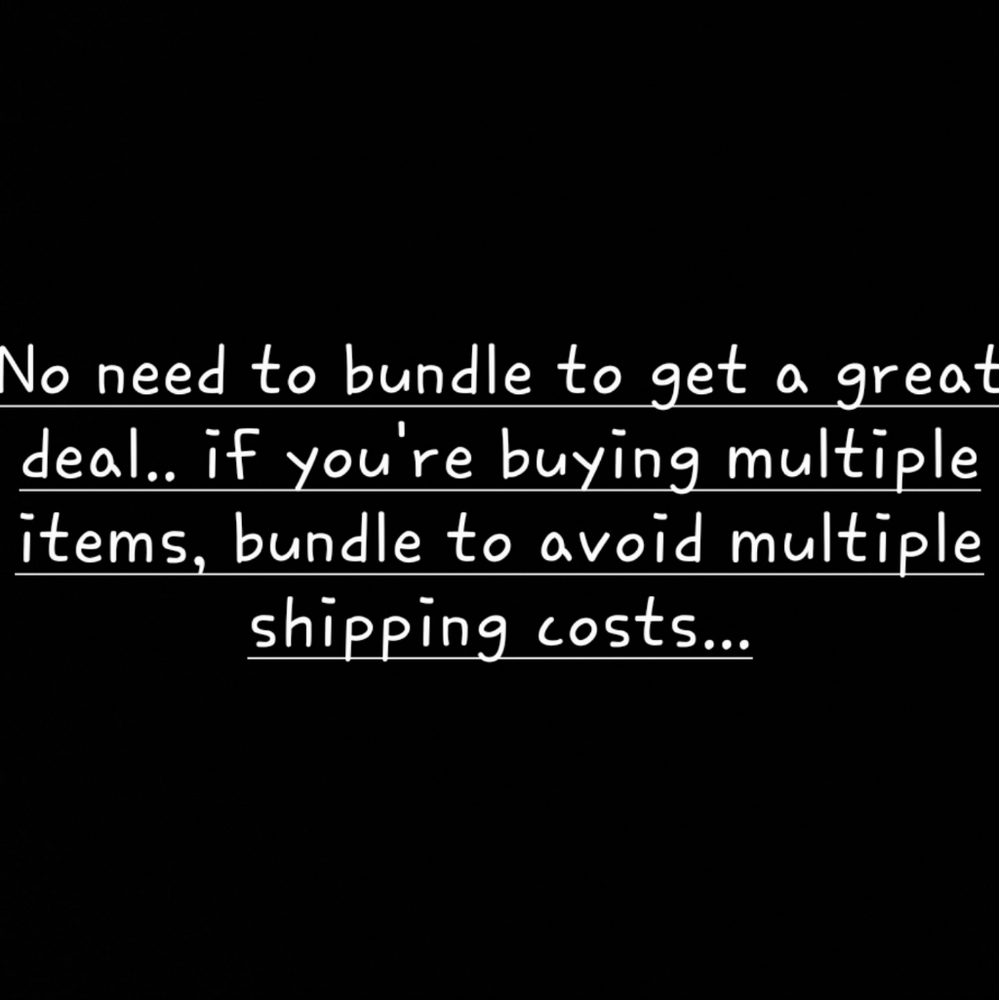 Every day is a sale here.. New items coming.. No Gimmicks..